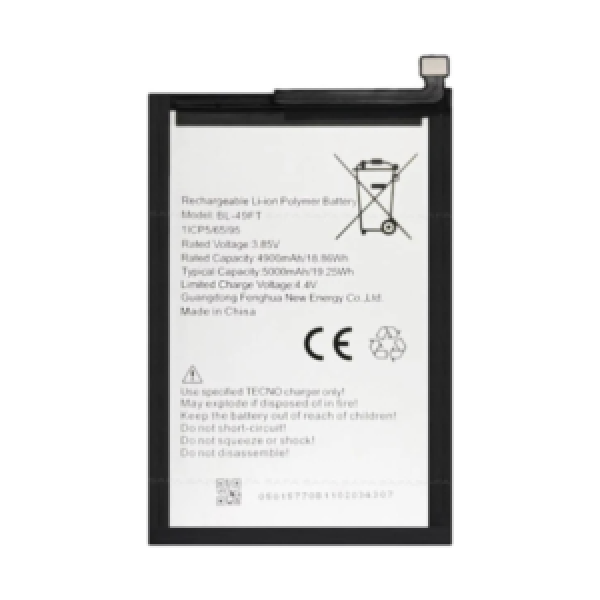 BATTERIE TECNO POP 7 ORIGINAL